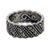 Marcasite band ring, 'High Society' - Vintage Style Marcasite and Silver Band Ring thumbail
