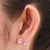 Blue topaz stud earrings, 'Everlasting Blue' - Classic Blue Topaz Stud Earrings from Thailand (image 2c) thumbail
