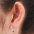 Sterling silver ear cuffs, 'Sleek Braid' (pair) - Pair of Modern Thai Sterling Silver Ear Cuff Earrings (image 2c) thumbail
