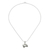 Sterling silver pendant necklace, 'Thai Tuk Tuk' - Sterling Silver Tuk Tuk Pendant Necklace from Thailand