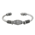 Sterling silver cuff bracelet, 'Hill Tribe Elegance' - Handmade Sterling Silver Thai Hill Tribe Cuff Bracelet thumbail