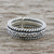 Sterling silver wrap ring, 'Lanna Bliss' - Handmade Sterling Silver Wrap Ring from Thailand (image 2) thumbail