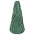 Recycled paper decorative vase, 'Spiral Mountain' - Recycled Paper Decorative Vase in Green from Thailand