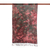 Tie-dyed cotton scarf, 'Heated Colors' - Tie-Dyed Cotton Wrap Scarf in Red from Thailand (image 2e) thumbail