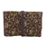 Rayon and silk blend jewelry roll, 'Fashion Garden' - Rayon and Silk Blend Jewelry Roll in Brown from Thailand (image 2c) thumbail