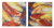 'Happy Fancy Carp IV' (diptych) - Original Acrylic on Canvas Set of Two Koi Fish Paintings
