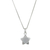 Sterling silver pendant necklace, 'Charming Star' - Handmade 925 Sterling Silver Star Pendant Necklace Thailand