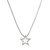 Sterling silver pendant necklace, 'Glitzy Star' - 925 Sterling Silver Star Necklace Handcrafted in Thailand thumbail