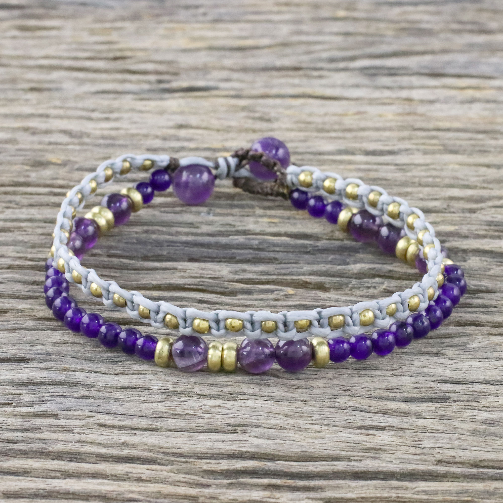 Purple Quartz Bracelet