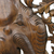 Teak wood relief panel, 'Master Elephant' (right-facing) - Right-Facing Teak Wood Elephant Relief Panel from Thailand (image 2b) thumbail