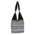 Cotton shoulder bag, 'Thai Spirals' - Multicolored Embroidered Cotton Shoulder Bag from Thailand (image 2a) thumbail