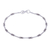Silver beaded bracelet, 'Endless Circle' - Handmade 925 Sterling Hill Tribe Silver Beaded Bracelet thumbail
