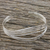 Sterling silver cuff bracelet, 'Beautiful Melody' - Sterling Silver Wire Narrow Cuff Bracelet from Thailand (image 2b) thumbail