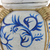 Bamboo and clay decorative jar, 'Charming Willow in Blue' - Decorative Jar with Blue Leaf Motifs from Thailand (image 2d) thumbail
