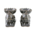 Räucherstäbchenhalter aus Keramik, (Paar) - Braune Elefanten-Räucherstäbchenhalter aus Keramik (Paar)