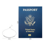 Sterling silver beaded bracelet, 'Morse Code Hope' - Handmade 925 Sterling Silver Morse Code Hope Chain Bracelet