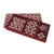Reise-Geschenkset aus Baumwolle, (4-teilig) - Handgefertigtes Geschenkset mit rotem Blumen-Baumwolldruck (4 Stück)