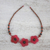 Multi-gemstone beaded necklace, 'Daybreak Bloom' - Multi-Gemstone Beaded Necklace Handmade in Thailand thumbail