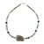 Multi-gemstone beaded pendant necklace, 'Aeon' - Multi-Gemstone Beaded Necklace Handmade in Thailand (image 2c) thumbail