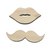 Wood restroom signs, 'Whimsical Pictogram' (pair) - Pair of Abstract Men and Women Wood Restroom Signs