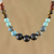 Multi-gemstone beaded necklace, 'Eternal Rainbow' - Multi-Gemstone Beaded Necklace Handcrafted in Thailand (image 2) thumbail