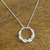 Sterling silver pendant necklace, 'Infinite Twist' - Sterling Silver Pendant Necklace Handmade in Thailand (image 2) thumbail