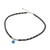 Multi-gemstone beaded pendant necklace, 'Everlasting Bond' - Multi-Gemstone Beaded Pendant Necklace from Thailand (image 2d) thumbail