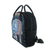 Cotton backpack, 'Northern Elephant' - Multi-Colored Thai Elephant Cotton Backpack Handbag (image 2c) thumbail