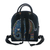 Cotton backpack, 'Northern Elephant' - Multi-Colored Thai Elephant Cotton Backpack Handbag (image 2d) thumbail
