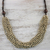 Wood beaded necklace, 'Rising Summer Ivory' - Handcrafted Littleleaf Boxwood Ivory Beaded Necklace (image 2b) thumbail