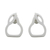 Sterling silver stud earrings, 'Pears' - Sterling Silver Pear Stud Earrings from Thailand