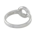 Marcasite pave ring, 'Galaxy Dream' - Sterling Silver Faceted Marcasite Galaxy Circle Pave Ring