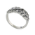 Marcasite pave ring, 'Luminous Garden' - Sterling Silver Luminous Garden Marcasite Pave Ring thumbail