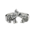 Marcasite cocktail ring, 'Mommy and Me' - Sterling Silver and Faceted Marcasite Elephant Cocktail Ring (image 2c) thumbail