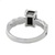 Onyx cocktail ring, 'Starry Midnight' - Sterling Silver Starry Midnight Black Onyx Cocktail Ring (image 2d) thumbail