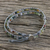 Agate and glass beaded wrap bracelet, 'Cloud Dream' - Multi-Colored Cloud Dream Agate and Glass Beaded Bracelet (image 2b) thumbail