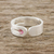 Tourmaline wrap ring, 'Sparkling Secret' - Sterling Silver and Tourmaline Wrap Ring from Thailand (image 2) thumbail