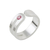 Tourmaline wrap ring, 'Sparkling Secret' - Sterling Silver and Tourmaline Wrap Ring from Thailand (image 2c) thumbail