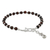 Tiger's eye beaded bracelet, 'Cool and Beautiful' - Tiger's Eye Beaded Bracelet from Thailand (image 2c) thumbail