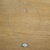 Larimar pendant necklace, 'Stingray' - Larimar and Sterling Silver Stingray Pendant Necklace (image 2b) thumbail