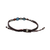 Apatite and jasper beaded wristband bracelet, 'Surf's Edge' - Apatite and Jasper Hill Tribe Silver Wristband Bracelet (image 2d) thumbail