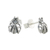 Sterling silver stud earrings, 'Delightful Ladybugs' - Sterling Silver Ladybug Stud Earrings from Thailand (image 2c) thumbail