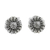 Sterling silver stud earrings, 'Cute Sunflowers' - Sterling Silver Sunflower Stud Earrings from Thailand (image 2a) thumbail
