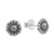 Sterling silver stud earrings, 'Cute Sunflowers' - Sterling Silver Sunflower Stud Earrings from Thailand (image 2c) thumbail