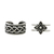 Sterling silver ear cuffs, 'Floral Celt' - Floral and Celtic Knot Motif Sterling Silver Ear Cuffs (image 2a) thumbail