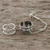 Sterling silver ear cuffs, 'Lovely Time' - Sterling Silver Ear Cuffs Crafted in Thailand thumbail