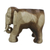 Wood stool, 'Elephant Relaxation' (15 inch) - Natural Wood Elephant Stool from Thailand (15 Inch) (image 2d) thumbail