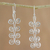 Sterling silver dangle earrings, 'Fern Spirals' - Sterling Silver Spiral Motif Dangle Earrings from Thailand
