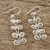 Sterling silver dangle earrings, 'Fern Spirals' - Sterling Silver Spiral Motif Dangle Earrings from Thailand