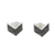 Sterling silver stud earrings, 'Chevron Chic' - Sterling Silver Chevron Stud Earrings from Thailand